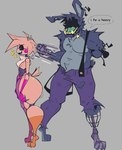 Rating: s
ID: 5174152
Date: 2024-11-10 22:17:17 -0500
Status: active
Score: 120
2024 3_toes aliasing animal_humanoid animatronic anthro armwear avian avian_humanoid bar_emanata beakless belly binary_drawing bird_humanoid black_sclera blonde_hair blue_body blue_fur blush blush_stickers bottomwear breasts chest_tuft claws clothed clothing countershade_fur countershade_torso countershading denim denim_bottomwear denim_clothing dialogue digital_drawing_(artwork) digital_media_(artwork) digitigrade duo elbow_gloves emanata english_text eyelashes eyeless feathers feet female fingerless_gloves fingers fist five_nights_at_freddy's five_nights_at_freddy's_2 flat_colors fur gloves grey_body grey_countershading grey_fur hair half-closed_eyes handwear hi_res huge_thighs humanoid i_fuck_w/_you_heavy jeans jeans_only kerchief lagomorph leporid machine male mammal multicolored_body multicolored_fur musclegut muscular muscular_anthro muscular_male narrowed_eyes navel neckerchief neckwear notched_ear open_mouth open_smile panties pants pants_only pantsless pecs pink_armwear pink_clothing pink_elbow_gloves pink_fingerless_gloves pink_gloves pink_handwear pink_panties pink_underwear punch purple_tongue rabbit robot scottgames sharp_teeth slightly_chubby smile speech_bubble standing tail tail_feathers teal_tongue teeth text thick_calves thick_thighs toe_claws toes tongue torn_bottomwear torn_clothing torn_jeans torn_pants toy_chica_(fnaf) tuft two_tone_body two_tone_fur unavailable_at_source underwear vein white_eyes white_kerchief white_neckerchief withered_bonnie_(fnaf) xexeezy yellow_body yellow_feathers post #5174152