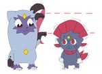 Rating: s
ID: 5549222
Date: 2025-05-04 18:55:36 -0400
Status: active
Score: 5
:3 anthro claw_toes claws dump_the_gallery duo eyelashes female female/female forehead_gem fur gem generation_4_pokemon generation_8_pokemon nintendo pokemon pokemon_(species) pokemon_legends_arceus pop_team_epic purple_body purple_fur sneasler style_emulation weavile post #5549222