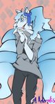Rating: s
ID: 2262710
Date: 2020-05-19 13:22:17 -0400
Status: active
Score: 10
adondis alolan_form alolan_ninetales anthro anthrofied bottomwear bow_(feature) bow_accessory canid canine clothing collarbone denim denim_bottomwear denim_clothing diamond_(disambiguation) ear_bow female fox generation_7_pokemon hi_res jeans mammal multi_tail nintendo pants pokemon pokemon_(species) pokemorph regional_form_(pokemon) shy solo sweater tail topwear white_eyes post #2262710