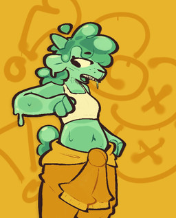Rating: s
ID: 5100747
Date: 2024-10-07 19:18:03 -0400
Status: active
Score: 25
2024 anthro bottomwear bovid bra braces caprine clothing digital_drawing_(artwork) digital_media_(artwork) goat goo_creature goo_hair goopystem_(artist) green_body green_hair green_insides hair hi_res mammal mulberry_(goopystem) navel orange_background pants pseudo_hair simple_background solo underwear post #5100747