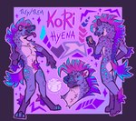 Rating: s
ID: 5459316
Date: 2025-03-27 06:23:05 -0400
Status: active
Score: 12
alternative_fashion anthro fur glamrock hi_res hyena luckfoxo33 male mammal model_sheet nonbinary_(lore) pink_body pink_fur purple_body purple_fur solo turquoise_hair vaporwave post #5459316