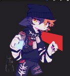 Rating: s
ID: 4613523
Date: 2024-02-21 09:15:25 -0500
Status: active
Score: 150
2022 :3 alternative_fashion ambiguous_gender anthro bandolier beanie beverage black_background black_beanie black_body black_bottomwear black_clothing black_fur black_hat black_headwear black_hoodie black_nails black_pants black_topwear bottle bottomwear brown_body brown_fur calico_cat cel_shading cellphone claws closed_smile clothed clothing colored_nails conditional_dnp container cork denim denim_bottomwear denim_clothing digital_media_(artwork) domestic_cat ear_piercing electronics epic_games eyelashes felid feline felis female_(lore) fishbone fortnite fur glowing_liquid goobysart hair hat headgear headwear hi_res holding_beverage holding_object hoodie jeans jewelry looking_at_viewer mammal meow_skulls mouth_closed multicolored_body multicolored_fur multicolored_hoodie nails narrow_hips necklace object_in_pocket pants pattern_clothing phone piercing pockets potion print_clothing print_hoodie print_topwear punk sardine_tin shaded shield_potion simple_background slurp_juice smartphone smile solo striped_clothing striped_sleeves stripes thin_thighs topwear torn_bottomwear torn_clothing torn_jeans torn_pants wallet_chain white_body white_fur yellow_eyes post #4613523