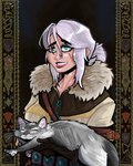 Rating: s
ID: 5342999
Date: 2025-01-31 17:18:51 -0500
Status: active
Score: 6
2025 4:5 abstract_background absurd_res cirilla_fiona_elen_riannon digital_drawing_(artwork) digital_media_(artwork) domestic_cat duo eyes_closed facial_scar felid feline felis female feral fur grey_body grey_fur grey_hair hair hi_res human inner_ear_fluff light-skinned_female light_body light_skin long_tail looking_at_viewer mammal multicolored_body multicolored_fur portrait scar smile tail teal_eyes teeth the_witcher tuft two_tone_body two_tone_fur unlimited-edge whiskers post #5342999