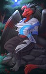 Rating: s
ID: 4826962
Date: 2024-06-03 18:02:24 -0400
Status: active
Score: 23
5:8 absurd_res anthro bedroom_eyes black_body black_fur bottomwear claws clothed clothing clothing_lift conditional_dnp dragon feathered_wings feathers feet female fur furred_dragon furred_scalie glowing hi_res horn jacket looking_at_viewer moon mythological_creature mythological_scalie mythology narrowed_eyes night outside pants red_body red_eyes red_fur scalie seductive shirt shirt_lift smile smiling_at_viewer smirk smirking_at_viewer solo tail teeth toe_claws topwear white_clothing white_shirt white_topwear wings zenrii post #4826962