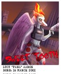 Rating: s
ID: 4478339
Date: 2023-12-17 15:24:49 -0500
Status: active
Score: 8
amber_eyes anthro armor bald belt blue_body blue_scales body_armor bone_frill boots border bottomwear bulletproof_vest cavemanon_studios city city_background clothing clown_makeup colored cosplay crossover crossover_cosplay english_text fang_(gvh) feathered_wings feathers female fire flaming_hair footwear frill_(anatomy) goodbye_volcano_high grey_body grey_feathers grin gun hair handgun hi_res holding_gun holding_handgun holding_machete holding_melee_weapon holding_object holding_ranged_weapon holding_revolver holding_weapon lips machete melee_weapon navel pants pattern_bottomwear pattern_clothing pattern_pants plantigrade prehistoric_species profile pseudo_hair pterodactylus pterosaur ranged_weapon red_lips reptile revolver rexznov scales scalie shoes short_hair short_tail smile snoot_game solo sony_corporation sony_interactive_entertainment spots spotted_bottomwear spotted_clothing spotted_pants step_pose sweet_tooth tail text twisted_metal weapon white_border wings post #4478339