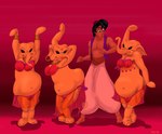 Rating: s
ID: 4691186
Date: 2024-03-31 15:18:16 -0400
Status: active
Score: 12
2016 5_fingers absurd_res aladdin_(disney) anthro bare_chest barefoot belly_dancer belly_dancer_outfit bindi blutaiger brown_body brown_skin clothed clothing crossover dark_body dark_skin digital_drawing_(artwork) digital_media_(artwork) disney disney's_aladdin dumbo_(movie) ear_piercing ear_ring elephant elephantid eyebrows feet female fingers group hi_res human male mammal midriff mypaint_(artwork) navel orange_body orange_skin piercing pink_elephant_(dumbo) pink_elephants_on_parade proboscidean proboscis_(anatomy) raised_eyebrow ring_piercing shadow signature trunk_(anatomy) post #4691186