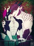 Rating: s
ID: 5628625
Date: 2025-06-08 10:49:12 -0400
Status: active
Score: 0
anthro anthro_on_anthro arm_tuft beard bite black_nose blue_body blue_eyes blue_fur brick_wall canid canine clothed clothing dragon duo eyes_closed facial_hair fangs fur hair hi_res hybrid male male/male mammal muscular muscular_anthro muscular_male mythological_creature mythological_scalie mythology neck_bite purple_hair purple_spots riorix scalie short_hair shoulder_tuft spots teeth topless towel towel_around_waist tuft wall_(structure) white_body white_fur post #5628625
