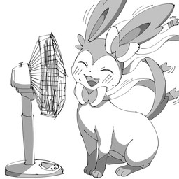 Rating: s
ID: 5669923
Date: 2025-06-26 22:04:48 -0400
Status: active
Score: 26
1:1 2025 ambiguous_gender blush blush_lines bodily_fluids bow_(anatomy) cooling_off cute_fangs digital_media_(artwork) digitigrade eeveelution electric_fan eyes_closed fangs feral generation_6_pokemon greyscale happy heat_(temperature) hi_res monochrome nintendo noye open_mouth open_smile paws pokemon pokemon_(species) quadruped ribbons_(anatomy) sitting smile solo sweat sylveon tail teeth wind post #5669923