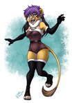 Rating: s
ID: 3683759
Date: 2022-11-10 23:55:13 -0500
Status: active
Score: 17
2022 anthro armwear blue_eyes boots breasts cheek_tuft cleavage clothed clothing conditional_dnp elbow_gloves facial_tuft felid female footwear gloves hair handwear lion looking_at_viewer mammal multicolored_body multicolored_hair on_one_leg open_mouth open_smile pantherine shoes simple_background smile solo standing tail tail_tuft toeless_boots toeless_footwear tuft two_tone_body two_tone_hair vilani vilani_(character) post #3683759