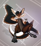 Rating: s
ID: 5578687
Date: 2025-05-17 11:53:15 -0400
Status: active
Score: 23
4_ears alien anthro avali avian black_eyes black_hair brown_body cheek_tuft clothed clothing colored digital_media_(artwork) ear_piercing ear_ring facial_tuft feathered_tail feathered_wings feathers featureless_crotch femboy full-length_portrait geometric_background hair hi_res holding_glass holding_object inner_ear_fluff looking_at_viewer male multi_ear piercing portrait ring_piercing shaded short_hair simple_background sitting smile smileeeeeee smiling_at_viewer solo tail translucent translucent_clothing tuft winged_arms wings post #5578687