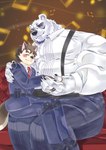 Rating: s
ID: 5463767
Date: 2025-03-29 11:24:26 -0400
Status: active
Score: 10
anthro bear blush borealis_(live_a_hero) brown_body brown_fur canid canine canis dog_operator domestic_dog duo fur hand_holding hi_res kusarikakemono lifewonders live_a_hero male male/male mammal on_lap polar_bear protagonist_(live_a_hero) ring romantic romantic_couple size_difference ursine white_body white_fur post #5463767