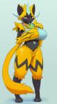 Rating: s
ID: 2060348
Date: 2019-11-20 12:01:37 -0500
Status: active
Score: 142
anthro big_breasts blep blue_tongue blush bottomless bra breasts clothed clothing conditional_dnp female generation_7_pokemon glistening glistening_body hi_res kerchief klaide legendary_pokemon lgbt_pride looking_at_viewer multicolored_kerchief multicolored_neckerchief multicolored_neckwear neckerchief neckwear nintendo open_mouth pokemon pokemon_(species) pride_color_accessory pride_color_bandanna pride_color_kerchief pride_color_neckerchief pride_color_neckwear pride_colors rainbow_pride_colors rainbow_symbol six-stripe_rainbow_pride_colors smile solo standing tongue tongue_out underwear zera_(zerazeraora) zeraora post #2060348