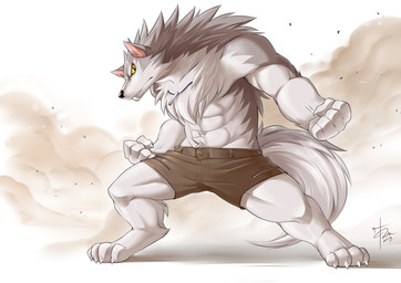 2013 4_toes 5_fingers abs absurd_res anthro barefoot biceps big_muscles black_nose canine claws clothed clothing digital_media_(artwork) digitigrade fist fur grey_fur hi_res jewelry looking_at_viewer male mammal muscular muscular_male necklace pecs pose shorts solo standing takemoto_arashi toe_claws toes topless white_fur wolf yellow_sclera
Rating: Safe
Score: 9
User: Strongbird
Date: September 11, 2017 2013 4_toes 5_fingers abs absurd_res anthro barefoot biceps big_muscles black_nose canine claws clothed clothing digital_media_(artwork) digitigrade fist fur grey_fur hi_res jewelry looking_at_viewer male mammal muscular muscular_male necklace pecs pose shorts solo standing takemoto_arashi toe_claws toes topless white_fur wolf yellow_sclera
Rating: Safe
Score: 9
User: Strongbird
Date: September 11, 2017