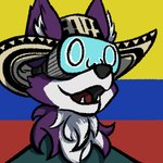 Rating: s
ID: 4866410
Date: 2024-06-20 11:50:41 -0400
Status: active
Score: 3
1:1 ambiguous_gender anthro canid canine canis clothing colombia colombian_flag critters_collective flag flag_background happy hat headgear headwear logo mammal open_mouth owo solo sombrero sydney_onmars vr_headset wolf post #4866410