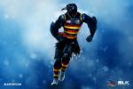 Rating: s
ID: 676282
Date: 2015-06-21 06:04:15 -0400
Status: active
Score: 14
3:2 adelaide_crows afl anthro athletic athletic_anthro athletic_male avian beak biceps bird black_body black_feathers blue_background blue_eyes bottomwear clothing cool_colors corvid corvus_(genus) crow digital_media_(artwork) english_text feathers footwear hi_res knee_highs knee_socks legwear male muscular muscular_anthro muscular_male oscine passerine pattern_clothing pattern_legwear running shorts simple_background socks solo striped_clothing striped_legwear stripes text toyota unknown_artist url wallpaper post #676282
