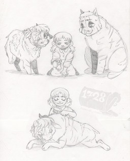 Rating: s
ID: 5400330
Date: 2025-02-27 01:26:31 -0500
Status: active
Score: 2
2024 ambiguous_feral ambiguous_gender amputee broken_horn brush brushing brushing_fur burn_scar child clothed clothing disability dress duo ed_mortis eye_scar eyebrows eyelashes eyes_closed facial_scar female female_human feral fluffalo_(fluffy_pony) fluffy_pony fluffy_pony_(species) frown fur graphite_(artwork) greyscale group heavily_scarred holding_doll hooves horn human humanoid_hands kneeling larger_ambiguous larger_feral looking_at_another lying mammal mane missing_eye monochrome multiple_images on_front personal_grooming sammick_(ed_mortis) scar scars_all_over single_amputee sitting size_difference sketch smaller_female smaller_human smile snout social_grooming standing stump_scar tail traditional_media_(artwork) trio unguligrade watermark young young_female young_human post #5400330