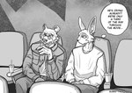Rating: s
ID: 3874494
Date: 2023-02-15 09:14:07 -0500
Status: active
Score: 26
absurd_res anthro bear beastars beverage bodily_fluids clothing crying dialogue duo eyewear fan_character glasses hi_res hybrid lagomorph lee_(greatlizardwizard) legoshi's_chimera_(beastars) leporid male mammal monochrome movie_theater rabbit sunny_frostwolf tears thought_bubble trevor_(greatlizardwizard) post #3874494