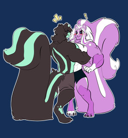 Rating: s
ID: 5757263
Date: 2025-08-04 23:16:57 -0400
Status: active
Score: 2
2025 4_toes 5_fingers alpha_channel anthro big_tail biped black_body black_fur black_hair black_sclera blue_eyes blush blush_lines bottomwear clothed clothing digital_drawing_(artwork) digital_media_(artwork) duo emanata exclamation_point eye_contact eye_through_hair feet fingers flat_colors fluffy fluffy_tail fur gloves_(marking) green_body green_eyes green_fur green_highlights grey_bottomwear grey_clothing grey_shorts hair hi_res highlights_(coloring) looking_at_another male male/male mammal markings mephitid minty_(end_of_et3rnity) multicolored_body multicolored_fur muscular muscular_anthro muscular_male nakil_(nakil) outline pink_nose purple_body purple_fur rtf-m shorts simple_background skunk smile smirk tail toes topless topless_anthro topless_male translucent translucent_hair transparent_background two_tone_body two_tone_fur white_body white_fur white_hair white_outline post #5757263