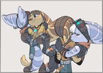 Rating: s
ID: 5658653
Date: 2025-06-21 17:09:40 -0400
Status: active
Score: 8
anthro belt blush boots clothed clothed_female clothed_male clothing cybernetic_arm cybernetic_limb duo ear_piercing ear_ring eyewear eyewear_on_head female fluffy fluffy_tail footwear fur gloves goggles goggles_on_head hair handwear hi_res holding_partner lombax male male/female mammal markings one_eye_closed piercing ratchet_(ratchet_and_clank) ratchet_and_clank ring_(marking) ring_piercing ringed_tail rivet_(ratchet_and_clank) shoes sony_corporation sony_interactive_entertainment striped_markings striped_tail stripes tail tail_markings tail_tuft thin_tail time_fluffy500 tuft white_body white_fur white_hair yellow_body yellow_fur post #5658653