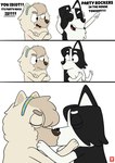 Rating: s
ID: 4780961
Date: 2024-05-13 14:02:30 -0400
Status: active
Score: 29
2023 absurd_res accessory aged_up angry anthro black_body black_ears black_eyes black_fur black_nose blue_headband bluey_(series) border_collie brown_nose canid canine canis chow_chow collie comic crossed_arms dialogue digital_media_(artwork) domestic_dog duo english_text eye_contact eyes_closed female fur hand_on_face happy headband herding_dog hi_res judo_(bluey) kissing looking_at_another mackenzie_border_collie male male/female mammal meme multicolored_body multicolored_fur party_rockers pastoral_dog reddoshirousagi06 sheepdog side_view simple_background smile spitz tan_body tan_fur teeth text tongue two_tone_body two_tone_fur two_tone_headband white_background white_body white_ears white_fur yellow_headband post #4780961