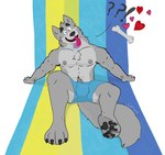 Rating: s
ID: 5632091
Date: 2025-06-09 23:31:34 -0400
Status: pending
Score: 0
anthro areola armpit_hair biped bodily_fluids body_hair bulge canid canine chest_tuft clothed clothing dripping drooling fur grey_body grey_fur grey_nipples heart_symbol hi_res kodiff_wolff lying male mammal mature_anthro mature_male muscular muscular_male nipples pawpads pecs pubes saliva sitting solo spread_legs spreading text tongue tongue_out topless topless_anthro topless_male tuft post #5632091