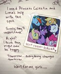 Rating: s
ID: 5668148
Date: 2025-06-26 00:21:04 -0400
Status: active
Score: 13
absurd_res applejack_(mlp) clothing comic cracklewink earth_pony equid equine female feral fluttershy_(mlp) friendship_is_magic group hair handwritten_text hasbro hat headgear headwear hi_res horn horse infection_au mammal my_little_pony mythological_creature mythological_equine mythology open_mouth paper pegasus photo pinkie_pie_(mlp) pony rainbow_dash_(mlp) rarity_(mlp) smile text text_focus tongue tongue_out twilight_sparkle_(mlp) unicorn wings post #5668148