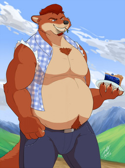 anthro body_hair canine chest_hair clothing disney food fox gideon_grey hi_res jeans male mammal miguel_okami pants pecs pie slightly_chubby smile zootopia
Rating: Safe
Score: 0
User: tyrewq
Date: July 22, 2017 anthro body_hair canine chest_hair clothing disney food fox gideon_grey hi_res jeans male mammal miguel_okami pants pecs pie slightly_chubby smile zootopia
Rating: Safe
Score: 0
User: tyrewq
Date: July 22, 2017