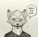 Rating: s
ID: 5324874
Date: 2025-01-22 23:41:49 -0500
Status: active
Score: 18
ambiguous_gender anthro bust_portrait cheek_tuft clothing dialogue ear_tuft facial_markings facial_tuft head_markings head_tuft hi_res looking_at_viewer mammal markings mask_(marking) meme mrmanueh nah_i'd_win neck_tuft open_mouth portrait procyonid raccoon shirt shitpost sketch solo speech_bubble text topwear traditional_media_(artwork) tuft post #5324874