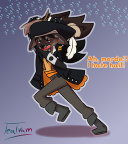 Rating: s
ID: 5671790
Date: 2025-06-27 18:04:23 -0400
Status: active
Score: 1
anthro antlers arcissus captain cervine deer elk fancy_clothes hail hi_res horn male male/male mammal nonbinary_(lore) panicking pirate running slim solo tealram weather post #5671790