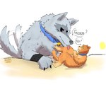 Rating: s
ID: 4923823
Date: 2024-07-16 22:01:45 -0400
Status: active
Score: 24
against_surface bell bell_collar blep canid canine canis cheek_tuft claws collar collar_only death_(puss_in_boots) dialogue domestic_cat dreamworks duo eye_contact facial_markings facial_tuft felid feline felis feral fluffy fluffy_tail frown fur fuzzy green_eyes grey_body grey_fur head_markings looking_at_another lying male male/male mammal markings mask_(marking) neck_tuft nude on_back orange_body orange_fur pickles_(puss_in_boots) puss_in_boots_(dreamworks) puss_in_boots_(franchise) question red_eyes simple_background size_difference smile speech_bubble tail tail_motion tailwag tangkookie text tongue tongue_out tuft white_background wolf wraps wrist_wraps post #4923823