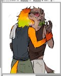 Rating: s
ID: 5640846
Date: 2025-06-14 01:32:51 -0400
Status: pending
Score: 3
anthro blush bodily_fluids canid canine canis clothing domestic_dog duo embarrassed eyewear glasses holding_arm licking licking_sweat male male/male male_anthro mammal papyuuno shirt sweat tail tail_motion tailwag tank_top tongue topwear towel post #5640846