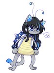 Rating: s
ID: 3087553
Date: 2021-12-23 23:35:35 -0500
Status: active
Score: 6
3_toes 4_fingers >:3 antennae_(anatomy) anthro black_hair blue_body blue_eyes blue_fur bracelet cheek_tuft closetcanibal collar cowlick dipstick_tail facial_tuft feet felid feline female fingers fur grey_body grey_fur hair hair_over_eye inner_ear_fluff jewelry long_hair mammal markings multicolored_body multicolored_fur one_eye_obstructed pink_nose shell simple_background solo speech_bubble spiked_bracelet spiked_collar spiked_shell spikes spikes_(anatomy) standing tail tail_markings toes tuft two_tone_body two_tone_fur white_background post #3087553
