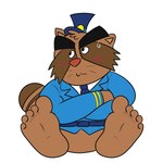 Rating: s
ID: 4821408
Date: 2024-06-01 12:26:30 -0400
Status: active
Score: 1
2024 5_toes alice_detective_bureau anthro barefoot blush bottomless brown_body brown_fur clothed clothing feet fur hat headgear headwear hi_res inspector_arai jolly_the_lizard male mammal necktie overweight overweight_male police police_hat police_uniform procyonid raccoon red_nose shirt simple_background sitting solo toes topwear uniform white_background post #4821408