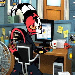 Rating: s
ID: 5765884
Date: 2025-08-08 21:13:31 -0400
Status: active
Score: 15
1:1 2025 annoyed blitzo_(helluva_boss) chair computer container cup desk digital_drawing_(artwork) digital_media_(artwork) electronics furniture hellaverse helluva_boss hi_res horn inside male meme mug office office_chair office_jerk red_body red_skin red_swingline simple_background siyatgan stapler striped_horn stripes swingline table upset post #5765884