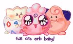 Rating: s
ID: 5562712
Date: 2025-05-10 16:14:10 -0400
Status: active
Score: 10
ambiguous_gender anthro baby big_eyes blush bodily_fluids cleffa drooling english_text fur generation_2_pokemon group hi_res igglybuff loveimps nintendo open_mouth pink_body pink_fur pokemon pokemon_(species) saliva silly simple_background text togepi trio white_background wide_eyed young young_ambiguous young_anthro post #5562712