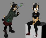 Rating: s
ID: 5107189
Date: 2024-10-10 23:00:32 -0400
Status: active
Score: 16
anthro becky_gilmore black_hair boots bottomwear clothing colored combat_boots converse deer femcel footwear hair hi_res hoodie humanoid kys7 mammal nerd new_world_deer pink_floyd reindeer scut_tail shoes short_tail simple_background skirt solo tail the_dark_side_of_the_moon_(album) topwear post #5107189