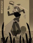 Rating: s
ID: 5563327
Date: 2025-05-10 21:40:53 -0400
Status: active
Score: 13
2025 absurd_res anthro biped blush bracelet canid claws clothed clothing collar crowd dancing dipstick_tail facial_tuft female freckles fur glass_(tinderkell) green_eyes grey_body grey_ears grey_fur group hair halter_top hi_res jewelry kerchief leg_markings mammal markings melee_weapon metal_collar midriff navel piercing solo stage stylized sword sword_dancer tail tail_markings text tinderkell translucent translucent_clothing tuft weapon yitexity post #5563327