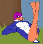 Rating: s
ID: 5662925
Date: 2025-06-23 16:08:22 -0400
Status: active
Score: 5
3_toes 4_fingers aaron_amethyst absurd_res against_natural_surface against_surface against_tree anatid anseriform anthro avian bird day draw_your_ocs_in_this_challenge duck duck_hunt duck_hunt_duck feet fingers gesture grass hand_gesture hi_res lying male meme_pose multicolored_body muscular muscular_male nintendo on_back outside plant smile solo tail thumbs_up toes tree post #5662925