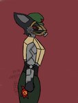Rating: s
ID: 5651071
Date: 2025-06-18 13:08:04 -0400
Status: active
Score: 6
anthro anthrothegoat cjk_character communism digital_drawing_(artwork) digital_media_(artwork) fur gas_mask green_cap grey_body hybrid machine male mask metallic_body mk1(anthrothegoat) politics protogen red_star robot robot_anthro side_view signature simple_background solo post #5651071