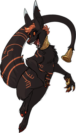 Rating: s
ID: 5671061
Date: 2025-06-27 13:00:30 -0400
Status: active
Score: 0
2025 ambiguous_gender bandai_namco black_body black_fur black_sclera cartridge_(disambiguation) cashel_(razim) collar digimon digimon_(species) fan_character feral fur hair heel_pad hi_res holy_ring kendraw kudamon male_(lore) markings open_mouth orange_eyes orange_hair orange_markings pawpads paws solo white_markings post #5671061