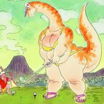 Rating: s
ID: 5614228
Date: 2025-06-01 14:21:40 -0400
Status: active
Score: 17
1:1 2025 anthro belly big_belly big_breasts big_butt big_tail bikini blush body_blush breast_blush breasts brontosaurus butt cellulite clothed clothing cloud digital_drawing_(artwork) digital_media_(artwork) dinosaur diplodocid duo dyna_soar female footwear golf_ball golf_club grass hat headgear headwear hi_res holding_object long_neck male markings nails non-mammal_breasts orange_body orange_markings outside overweight overweight_female partially_clothed plant prehistoric_species pterosaur reptile sandals sauropod sauropodomorph scalie shoes signature size_difference sketch swimwear tail tan_body thick_tail tongue tongue_out two-piece_swimsuit visor_cap volcano wide_hips yellow_clothing post #5614228