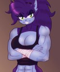 Rating: s
ID: 5233392
Date: 2024-12-09 19:22:37 -0500
Status: active
Score: 4
1ndigocat abs anthro bandage big_breasts black_clothing black_eyeshadow black_nose black_shirt black_t-shirt black_topwear blue_body blue_fur breasts clothing colored_sketch crossed_arms eulipotyphlan eyelashes eyeshadow fan_character female fur green_eyes hair half-length_portrait head_spikes hedgehog hi_res kemono long_eyelashes long_hair makeup mammal muscular muscular_female pigtails portrait purple_body purple_fur sega shirt sketch small_eyebrows small_nose smile solo sonic_the_hedgehog_(series) spikes spikes_(anatomy) strong_female t-shirt toony topwear post #5233392