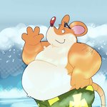 Rating: s
ID: 5602000
Date: 2025-05-27 09:29:10 -0400
Status: active
Score: 16
1:1 2025 4_fingers anthro belly big_belly brown_body clothing eyewear eyewear_on_head fingers geronimo_stilton_(series) hi_res house_mouse male mammal mouse murid murine outside overweight overweight_male red_nose rodent solo sunglasses sunglasses_on_head swatch_txt swimwear trap_stilton white_body post #5602000
