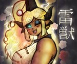 Rating: s
ID: 4817303
Date: 2024-05-30 15:49:11 -0400
Status: active
Score: 13
2_horns anthro asian_mythology big_breasts black_eyeshadow black_sclera blonde_hair blue_eyes blush breasts brown_body brown_fur clothed clothing east_asian_mythology electricity eyeshadow female fur glowing glowing_eyes hair hat headgear headwear hi_res horn itzjaylock japanese_mythology japanese_text long_hair makeup mammal mythology one_eye_closed painting_(artwork) ponytail raiju raiju_(itzjaylock) solo text tokin_hat tongue watercolor_(artwork) wink yokai post #4817303
