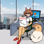 Rating: s
ID: 5646001
Date: 2025-06-16 10:22:51 -0400
Status: pending
Score: 0
1:1 angry anthro bully_fox canid canine claws clothing collared_shirt detailed_background female fox holding_object holding_paper mammal office paper shirt solo tail topwear unknown_artist post #5646001