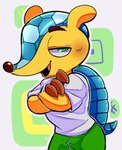 Rating: s
ID: 3906451
Date: 2023-03-03 17:47:35 -0500
Status: active
Score: 11
2022 anthro armadillo biped brown_claws brown_nose claws clothed clothing crossed_arms eyebrows fifa fuleco green_eyes half-closed_eyes half-length_portrait looking_at_viewer male mammal mascot narrowed_eyes open_mouth paltachowski portrait shirt solo three-banded_armadillo topwear white_clothing white_shirt white_topwear xenarthran yellow_body post #3906451