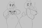 Rating: s
ID: 5643432
Date: 2025-06-15 04:52:06 -0400
Status: pending
Score: 27
2025 2_horns 3:2 5_fingers anthro arms_bent big_breasts big_butt big_eyes big_iris biped boss_monster_(undertale) bovid breasts butt caprine claws closed_smile clothed clothed_anthro clothed_female clothing curvy_figure cute_fangs digital_drawing_(artwork) digital_media_(artwork) exclamation_point eyelashes fangs female fiftykilohertz finger_claws fingers floppy_ears front_view goat greyscale hand_on_hip hand_on_own_hip head_turned hi_res horn humanoid_hands iris long_eyelashes looking_at_viewer lop_ears mammal mature_anthro mature_female monochrome mouth_closed multiple_poses no_pupils open_mouth pose print_clothing print_robe robe scut_tail short_horn short_tail side_view sketch small_horn smile smiling_at_viewer snout solo surprise surprised_expression tail teeth toriel undertale undertale_(series) wide_eyed wide_hipped_anthro wide_hipped_female wide_hips post #5643432