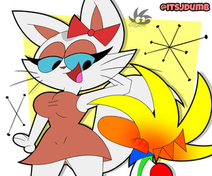 Rating: s
ID: 5711135
Date: 2025-07-15 18:40:36 -0400
Status: active
Score: 3
2025 anthro beak black_eyes blonde_hair blue_sclera blush bow_ribbon breasts carlota_michimiau clothed clothing collared_shirt digital_media_(artwork) domestic_cat dress dress_shirt duo eyelashes felid feline felis female hair hi_res jdone male mammal mario_bros michi_guau nintendo open_mouth shirt simple_background tail topwear whiskers white_body yoshi post #5711135
