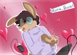 Rating: s
ID: 2386158
Date: 2020-08-26 18:52:46 -0400
Status: active
Score: 12
anthro blush clothed clothing dwars eyewear glasses hair hare heart_symbol hi_res lagomorph leporid male mammal masochism ouch pain rabbit skuttlebucket solo sweater topwear turtleneck youtuber post #2386158