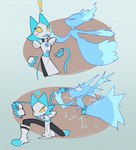 Rating: s
ID: 5642967
Date: 2025-06-14 22:45:47 -0400
Status: active
Score: 69
anthro blush blush_stickers darkner deltarune duo electrocution elemental_creature exclamation_point felid feline female female/female heart_symbol hi_res humanoid mammal maridiansnack miss_mizzle mizzle_(deltarune) open_mouth tasque_manager undertale_(series) water water_creature whip wide_eyed post #5642967